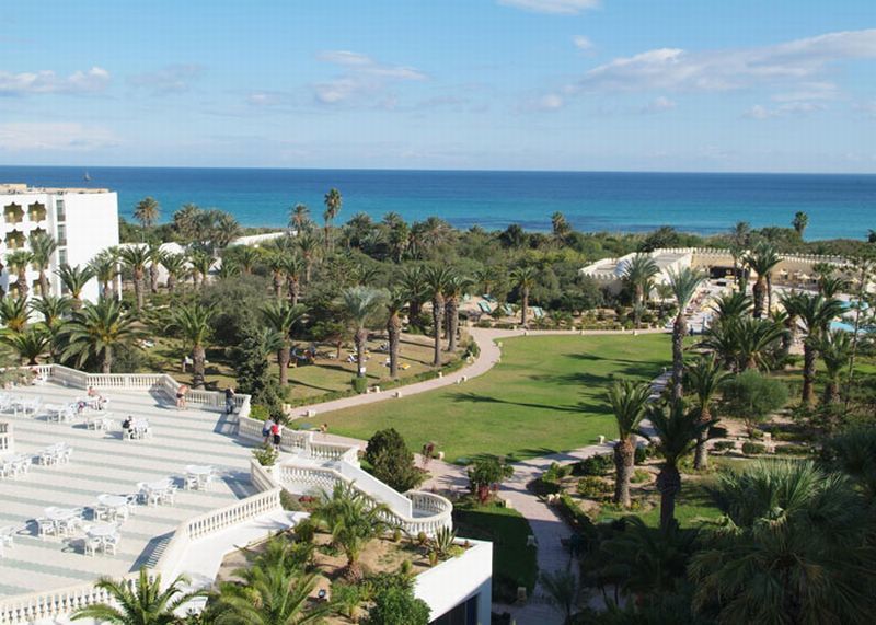 Hotel Jaz Tour Khalef Susa Esterno foto View of the campus