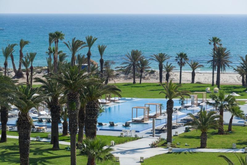 Hotel Jaz Tour Khalef Susa Esterno foto View of the beach